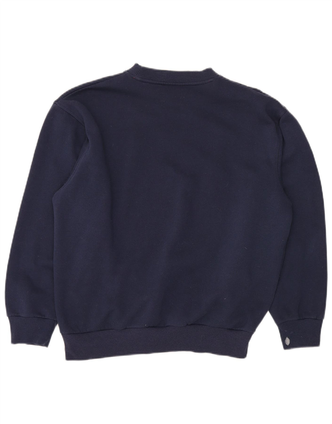 UMBRO Grafisk Sweatshirt Jumper til kvinder UK 14 Medium Navy Blue Polyester