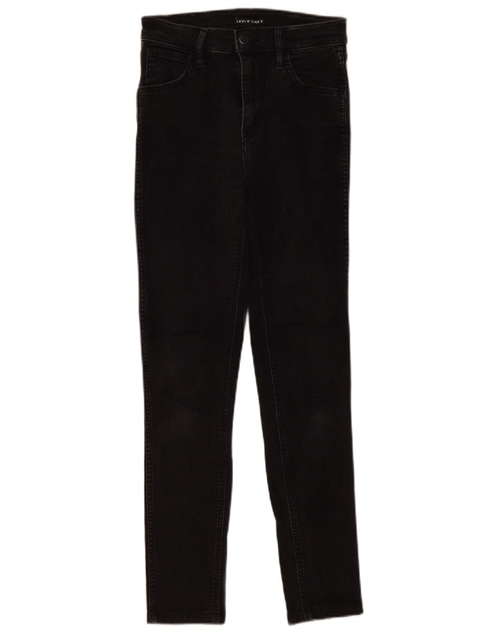 LEVI'S Skinny Jeans til kvinder W26 L28 Sort bomuld