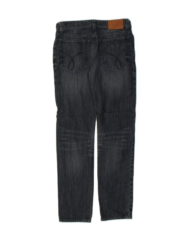 CALVIN KLEIN Mens Distressed Slim Jeans W29 L32  Blue Cotton Vintage Calvin Klein and Second-Hand Calvin Klein from Messina Hembry 