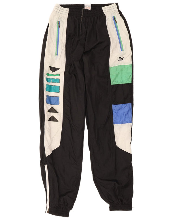 Puma træningsdragt til kvinder Joggers UK 12 Medium Black Colourblock