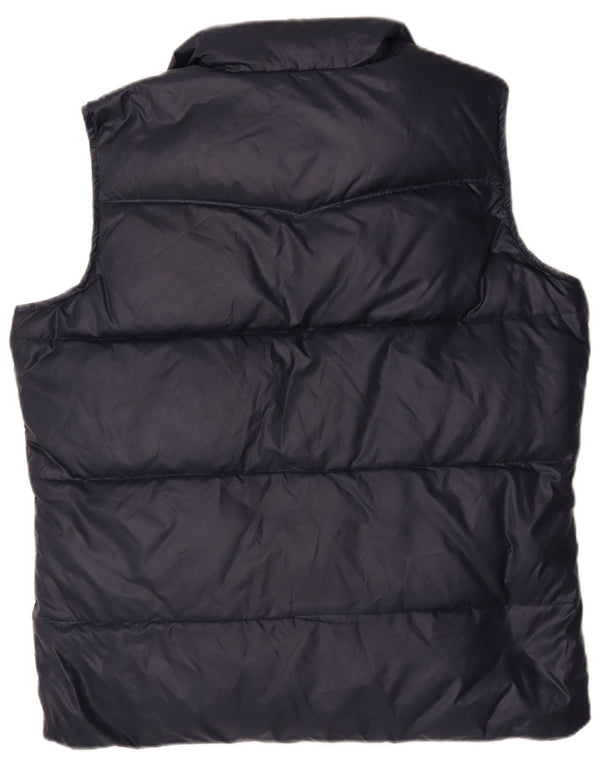 Conte of Florence Herre Polstret Gilet UK 42 XL Navy Blue Polyester