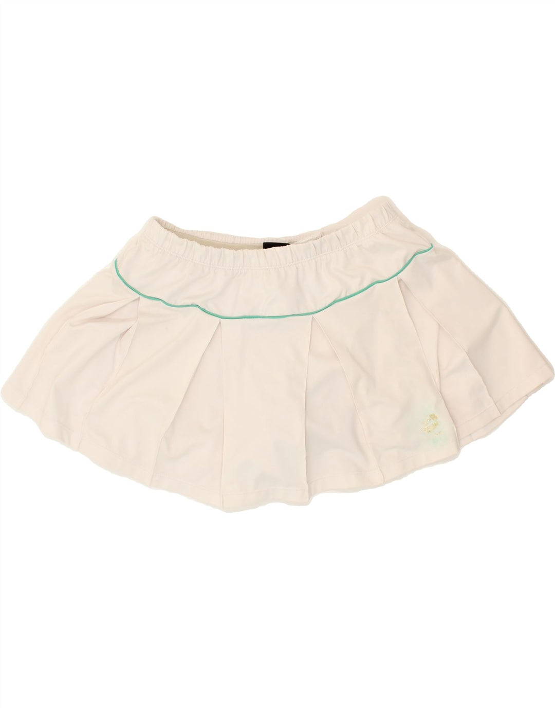 LOTTO Womens Tennis Skirt UK 12 Medium  White Polyester Vintage Lotto and Second-Hand Lotto from Messina Hembry 