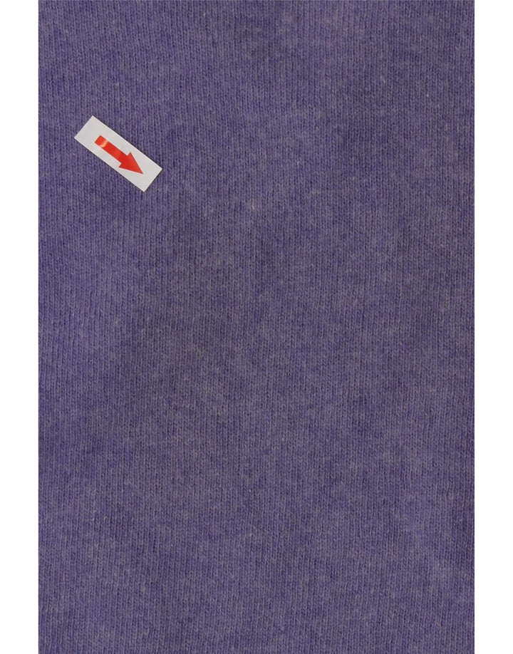 Kappa Herre V-hals sweater Stor lilla lammeuld