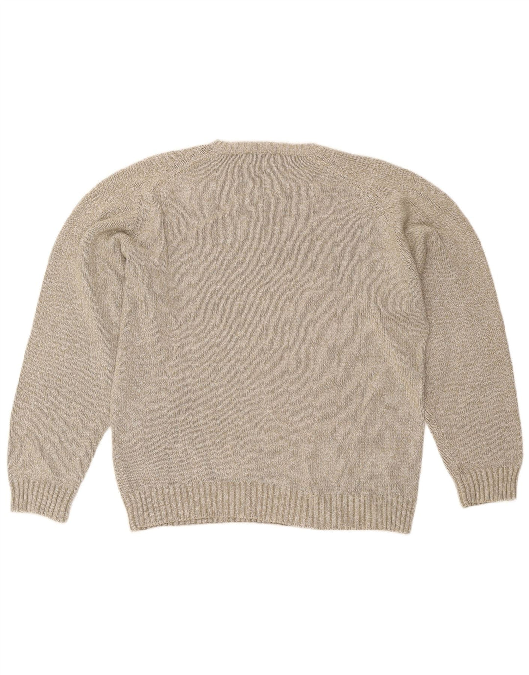 Kappa herre rund hals sweater stor beige bomuld