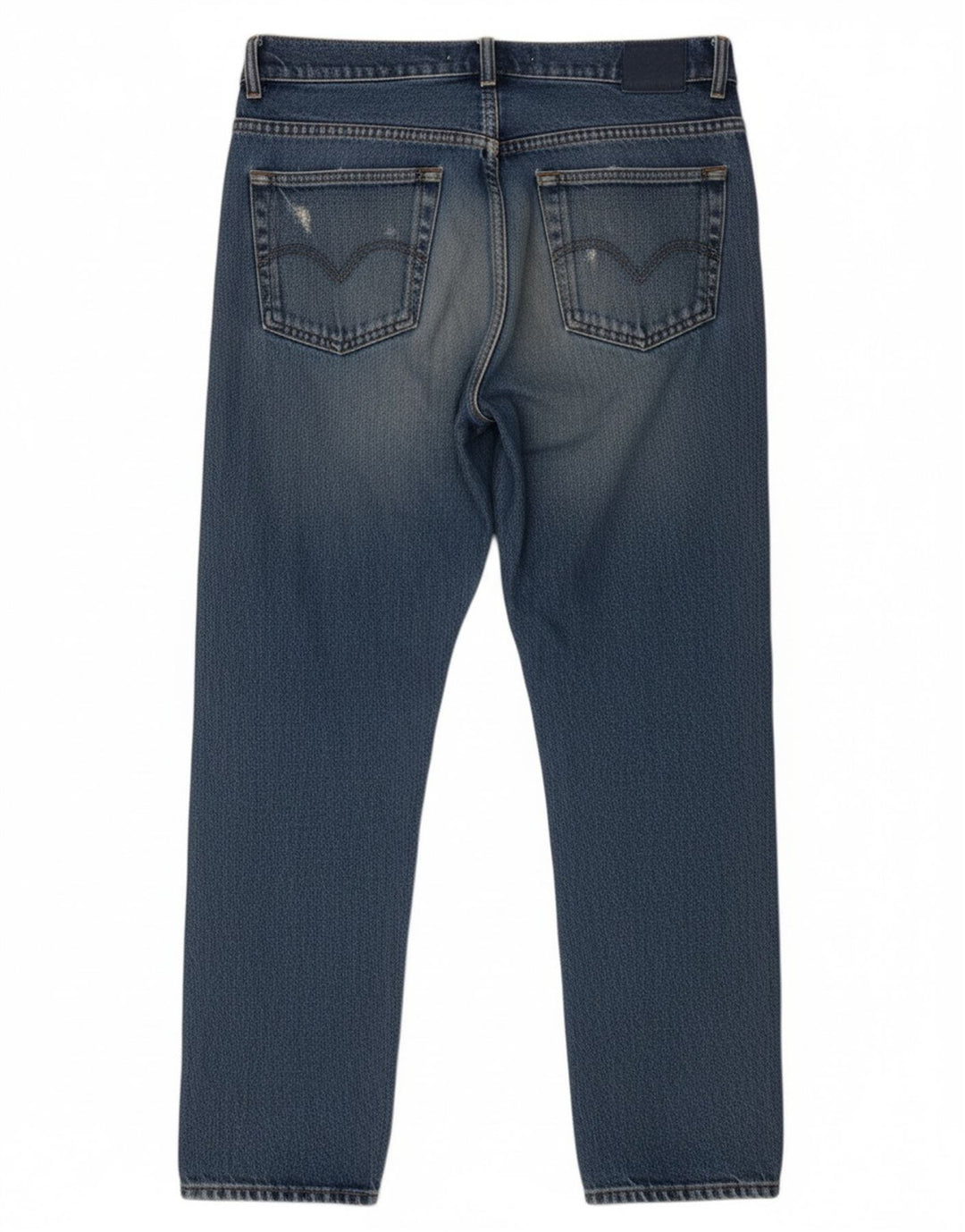 ZARA Mens Straight Jeans EU 38 Small W30 L27 Blue Cotton