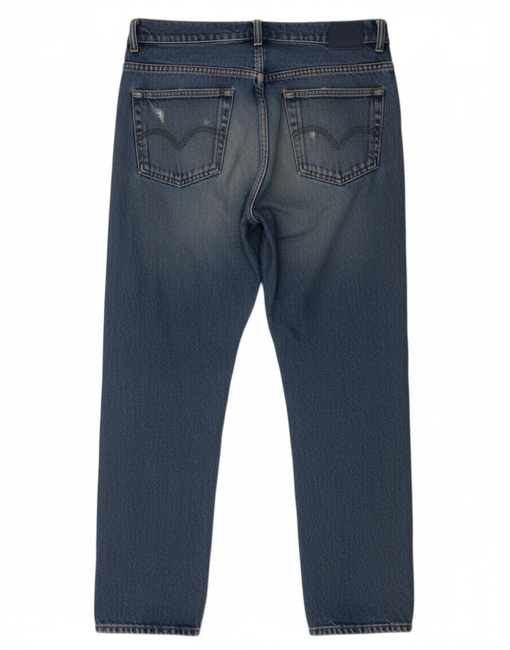 ZARA Mens Straight Jeans EU 38 Small W30 L27 Blue Cotton