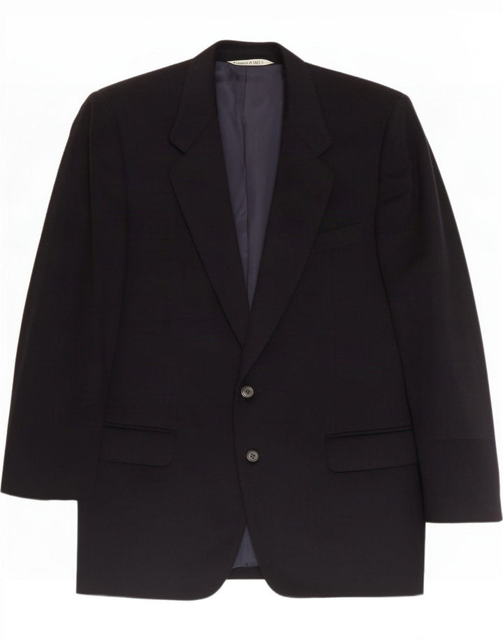 Canali Herre 2-knaps blazerjakke IT 50 Large Navy Blue