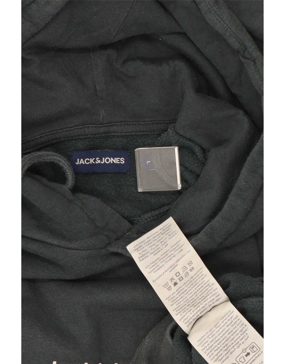 Jack & Jones Herre hættetrøje Jumper Stor grøn bomuld