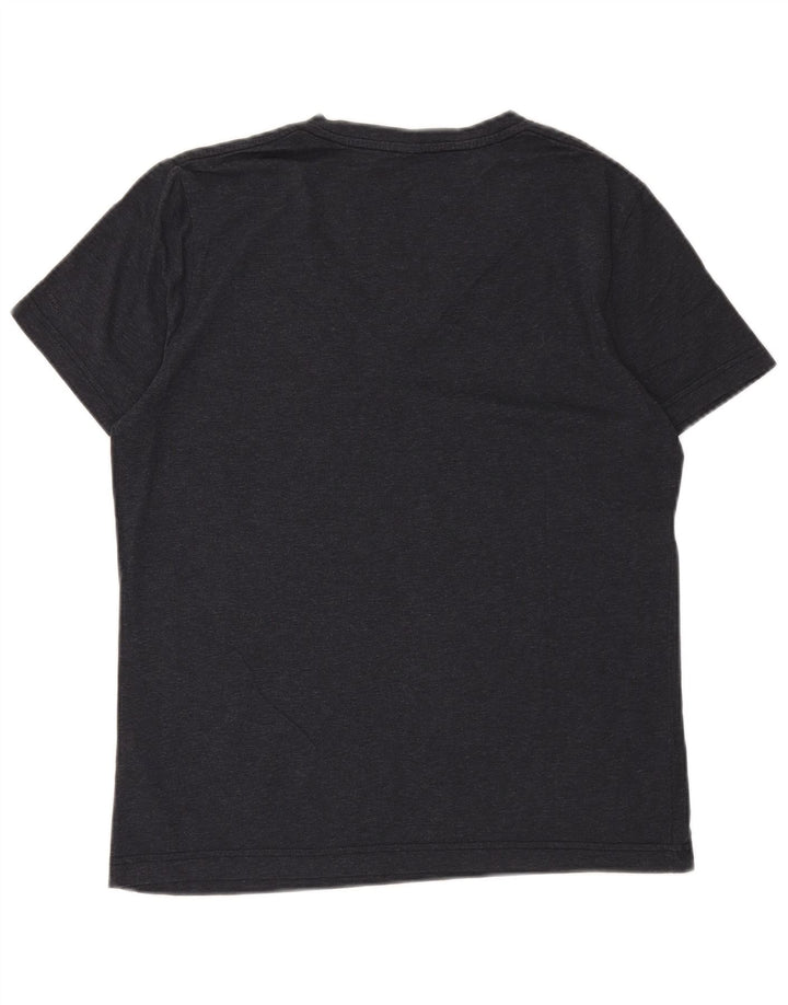 G-STAR Womens T-Shirt Top UK 14 Medium Navy Blue Cotton