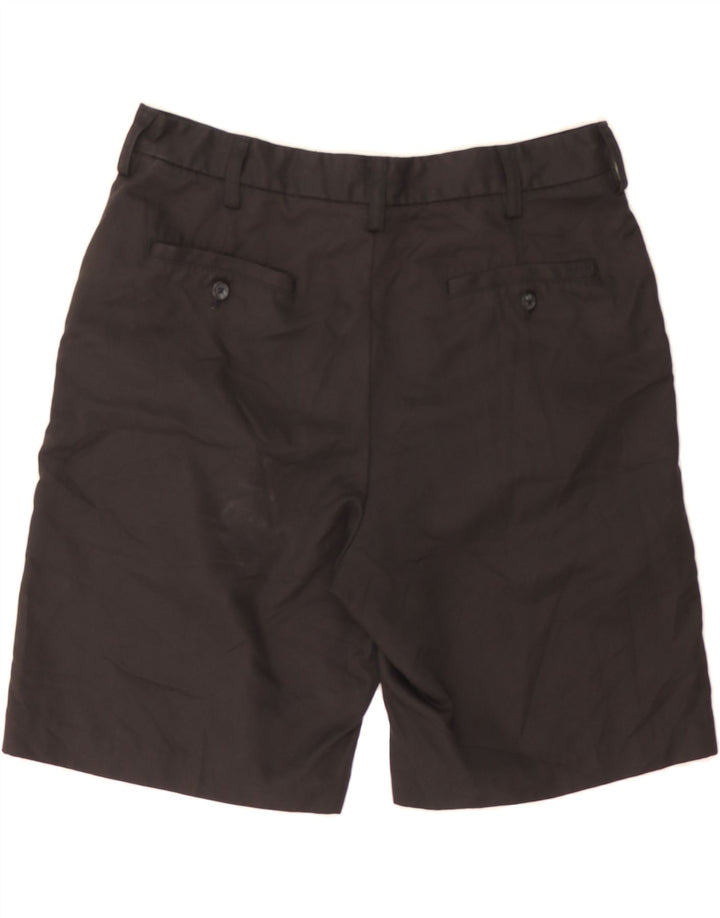 IZOD Mens Chino Shorts W34 Large Black Polyester Vintage Izod and Second-Hand Izod from Messina Hembry 