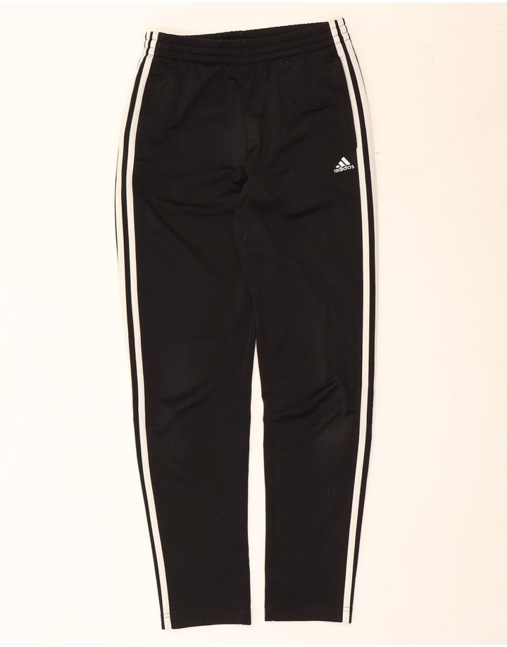 Adidas Drenge Træningsdragt Bukser 13-14 År Sort Polyester
