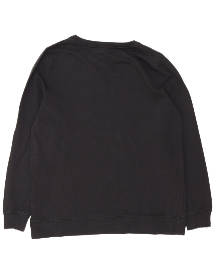 French Connection Herre Fcuk Grafisk Sweatshirt Jumper Medium Sort Bomuld