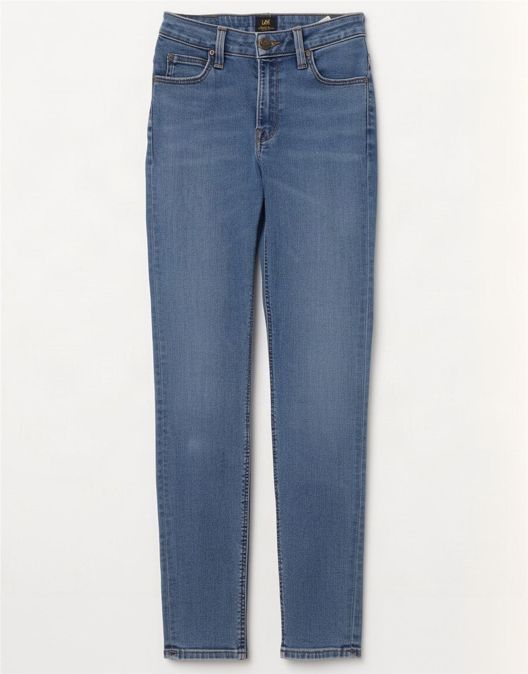 Lee Dame Scarlett High Slim Jeans W26 L31 Blå Bomuld