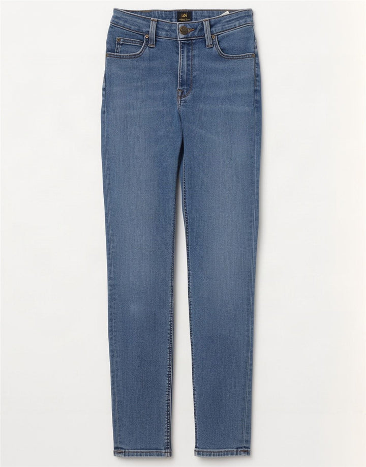 Lee Dame Scarlett High Slim Jeans W26 L31 Blå Bomuld