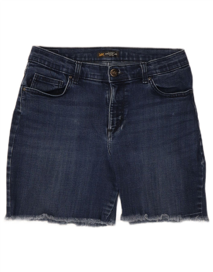 LEE Dame Mid Rise Relaxed Fit denimshorts W28 Medium Navy Blue