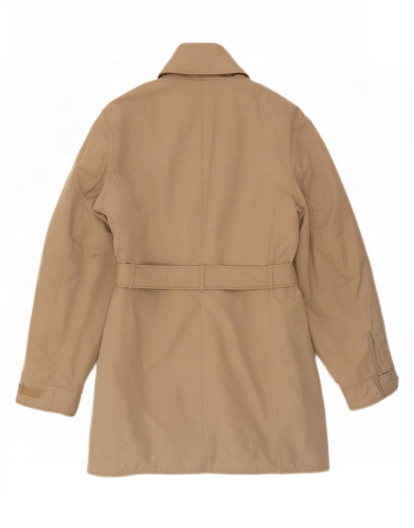 Aspesi Womens Windbreaker Coat UK 16 Large Beige Polyester