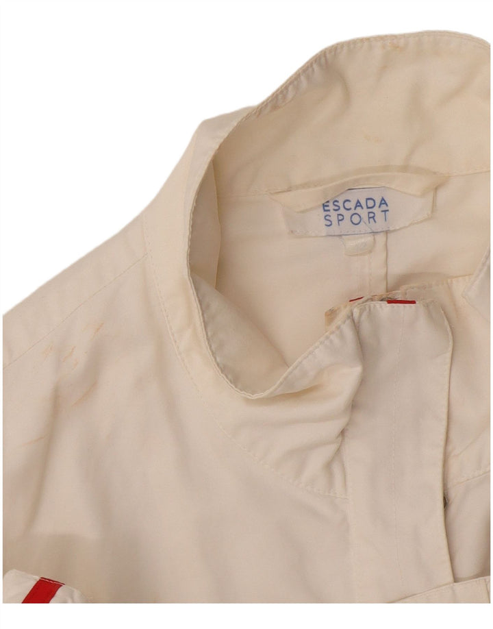 Escada Dame Gilet EU 42 Large White