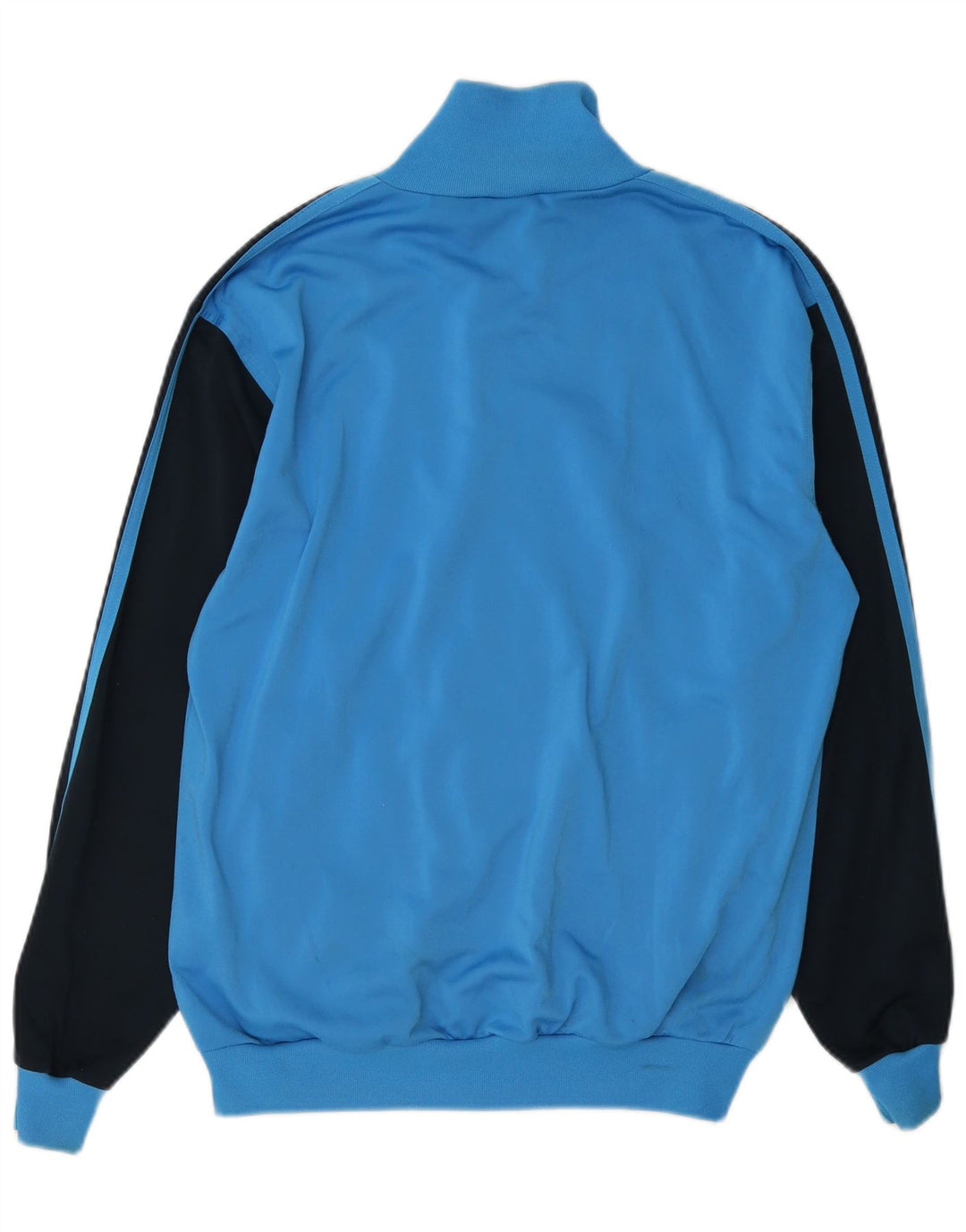 Adidas Træningsdragt til mænd Topjakke UK 36/38 Lille blå Colourblock Polyester