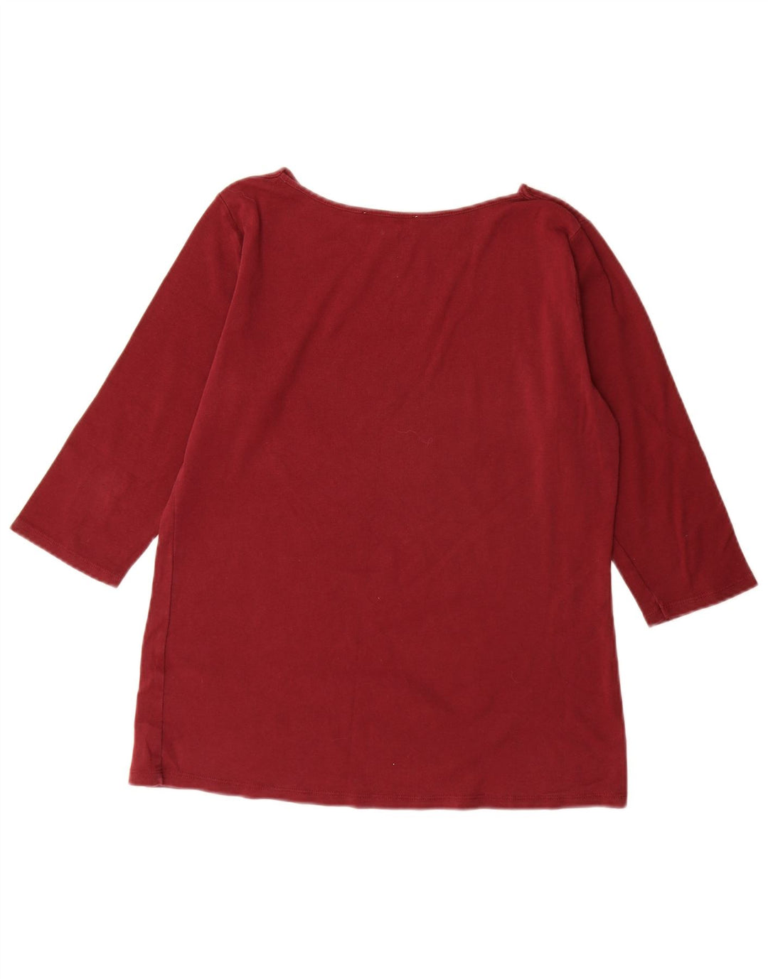 Zara Dametop 3/4 ærmer UK 18 XL Rød
