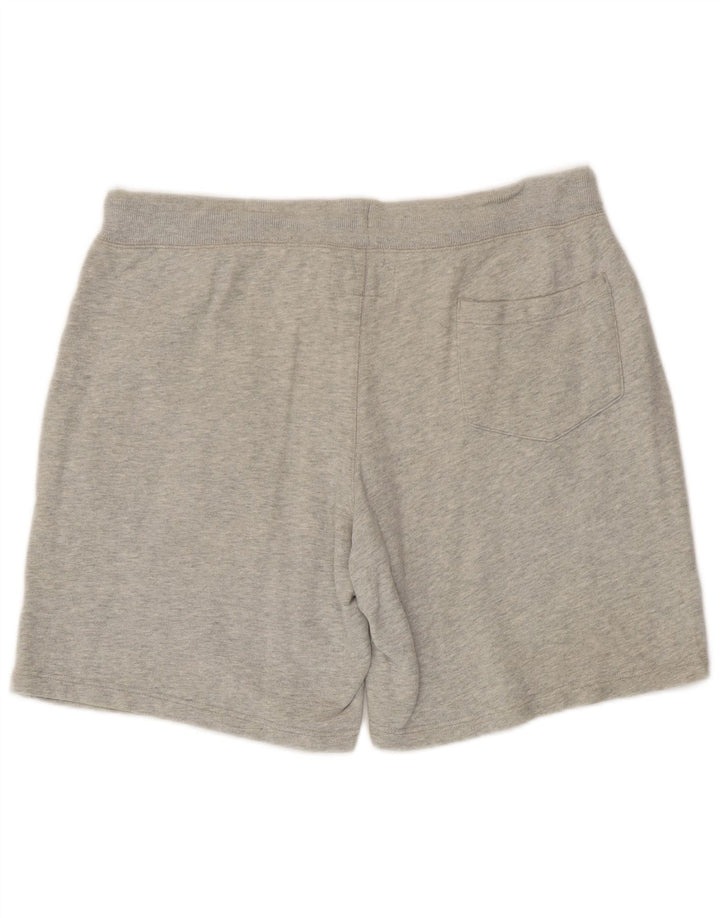 Jack Wills Klassiske sportsshorts til mænd, store grå flækkede bomuld