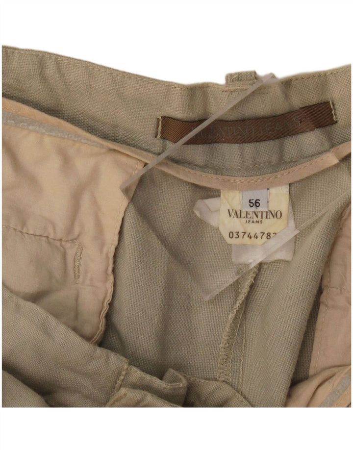 VALENTINO JEANS Straight Casual Bukser til mænd IT 56 3XL W38 L34 Beige