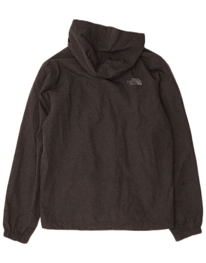 The North Face Regnjakke med hætte til mænd UK 36 Lille Grå Polyester