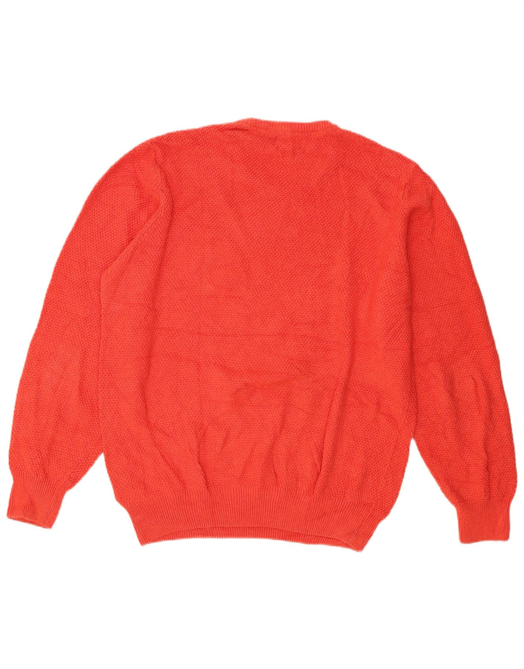 Marks & Spencer herre skræddersyet pasform med rund hals sweater medium rød