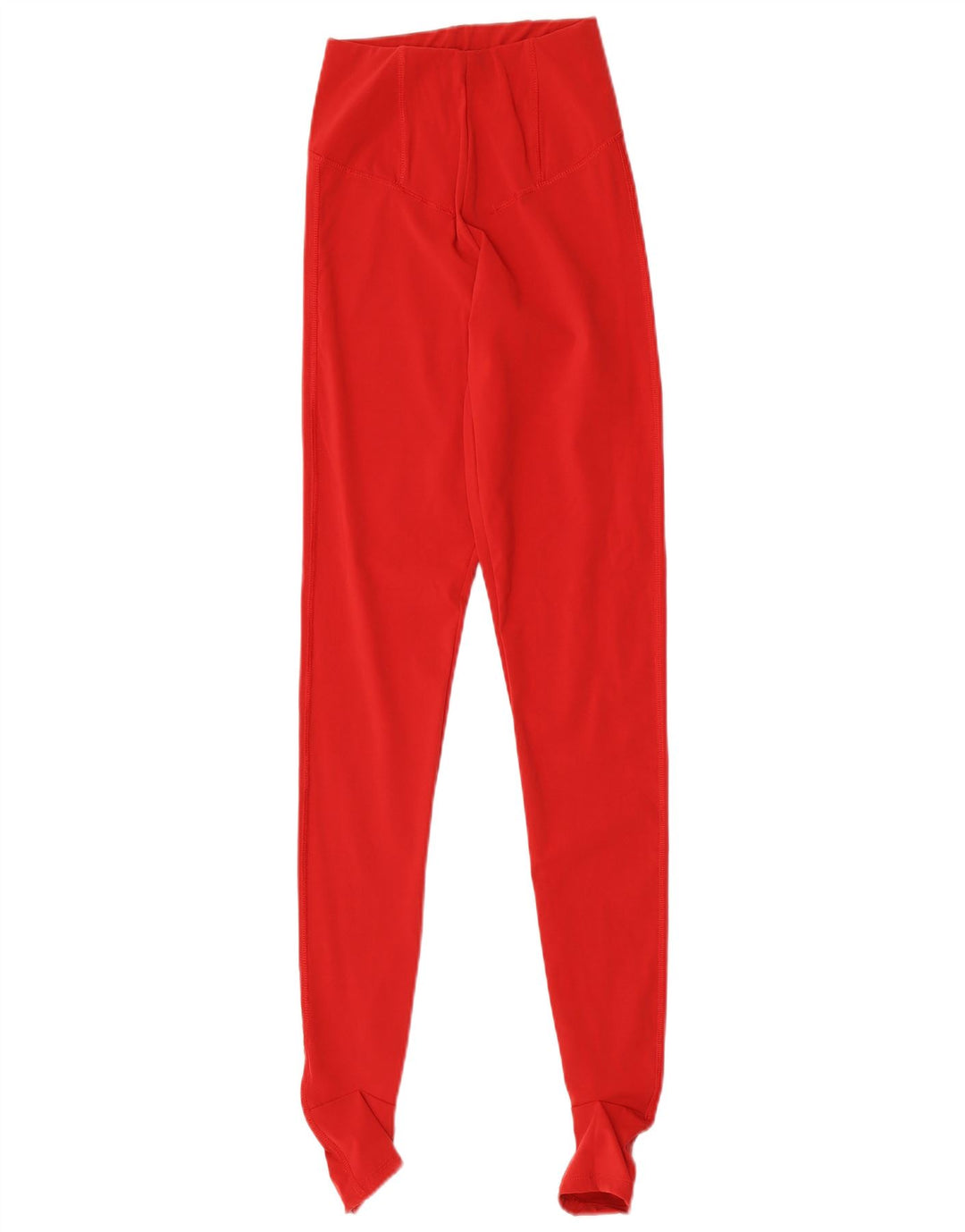 Zara Dame Stigbøjle Leggings UK 8 Small Red