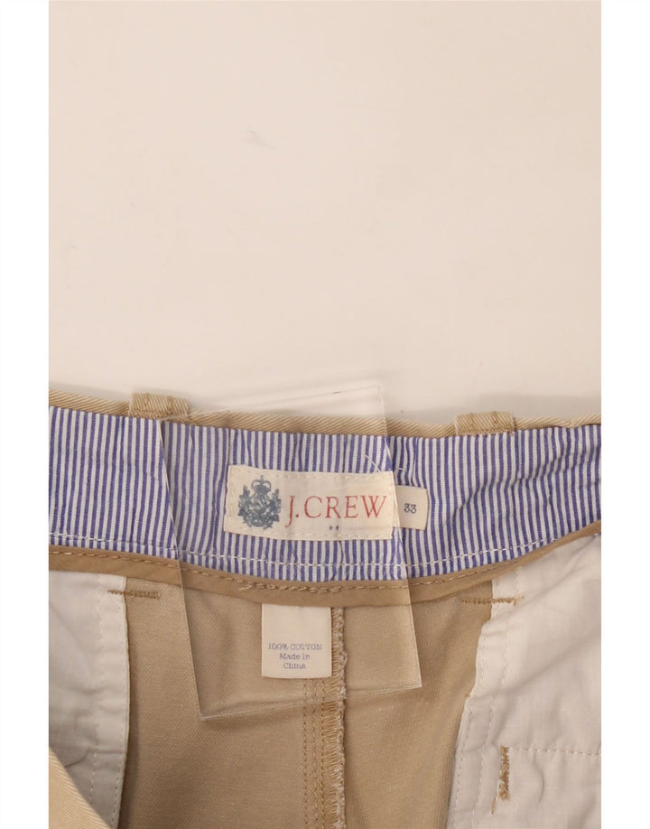J. CREW Mens Chino Shorts W33 Medium Beige Cotton Vintage J. Crew and Second-Hand J. Crew from Messina Hembry 