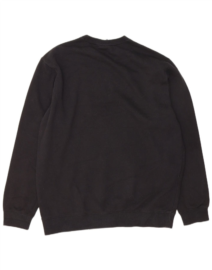 CHAMPION Mens Sweatshirt Jumper 2XL Black Cotton