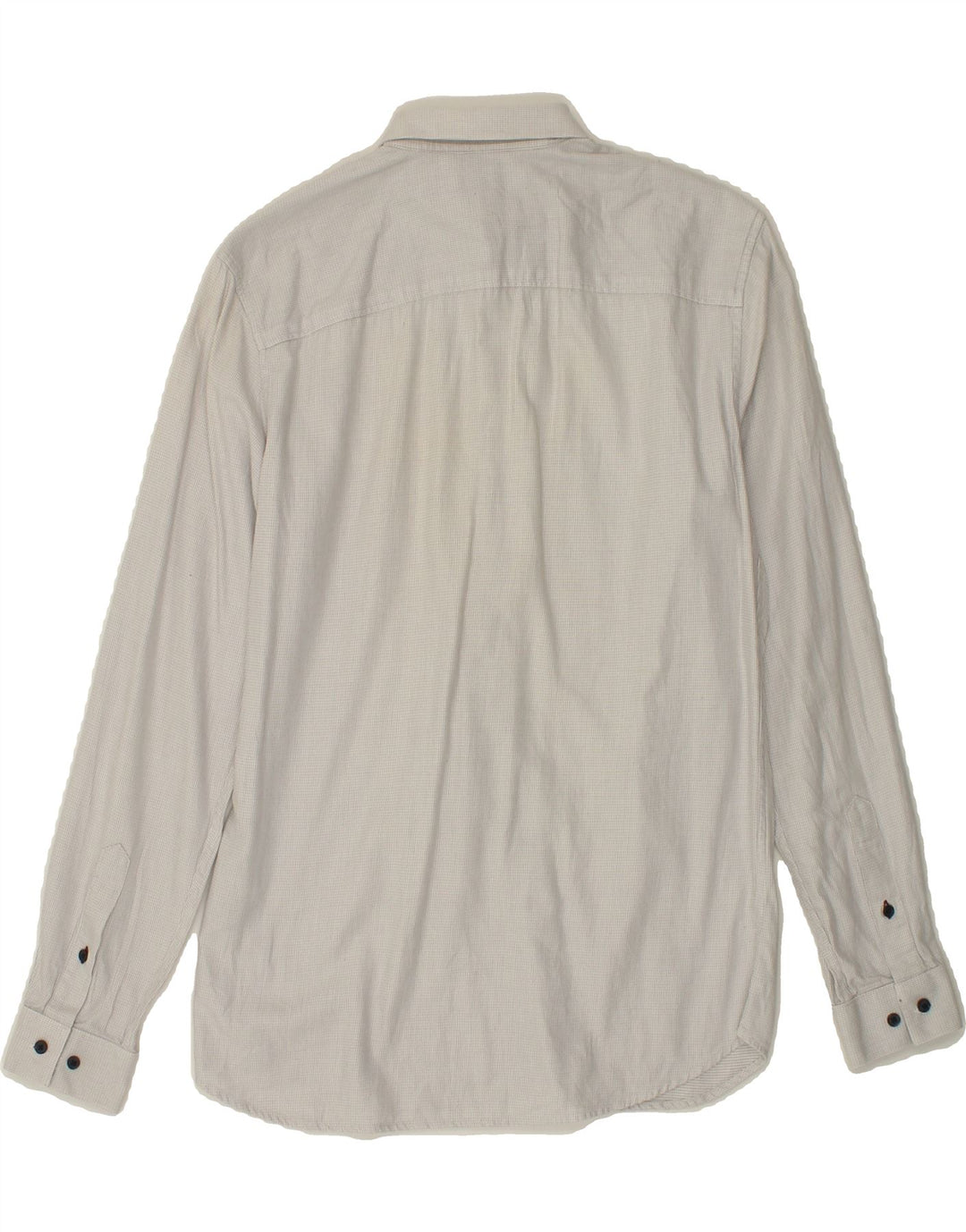 JACK & JONES Mens Shirt Small Grey Cotton Vintage Jack & Jones and Second-Hand Jack & Jones from Messina Hembry 