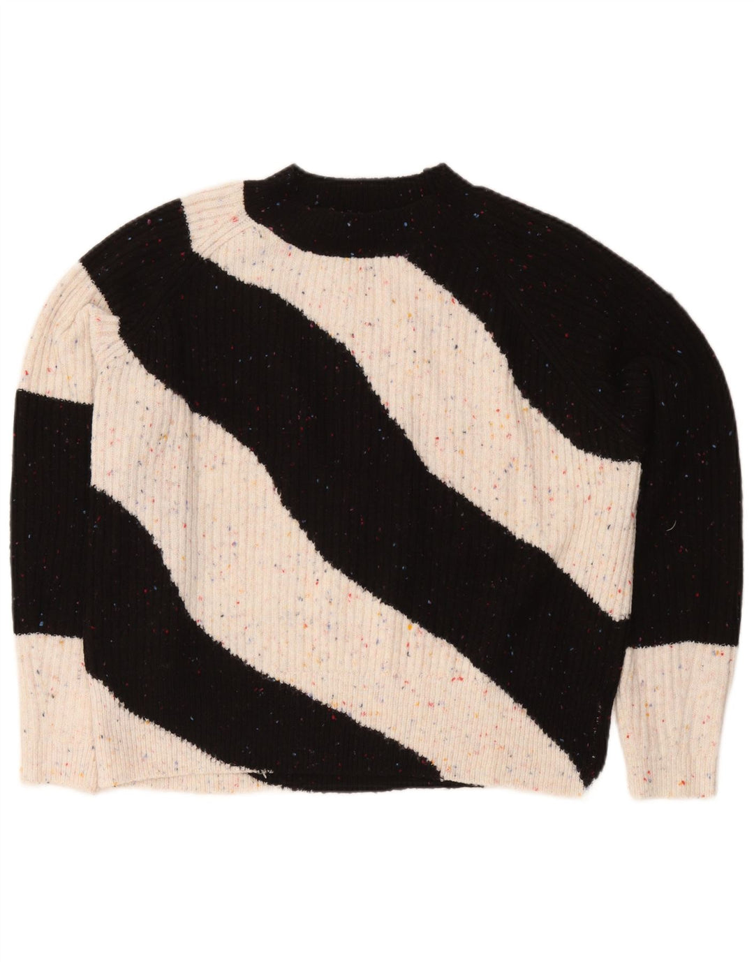 Marks & Spencer Dame Turtle Neck Jumper Sweater UK 14 Medium Black