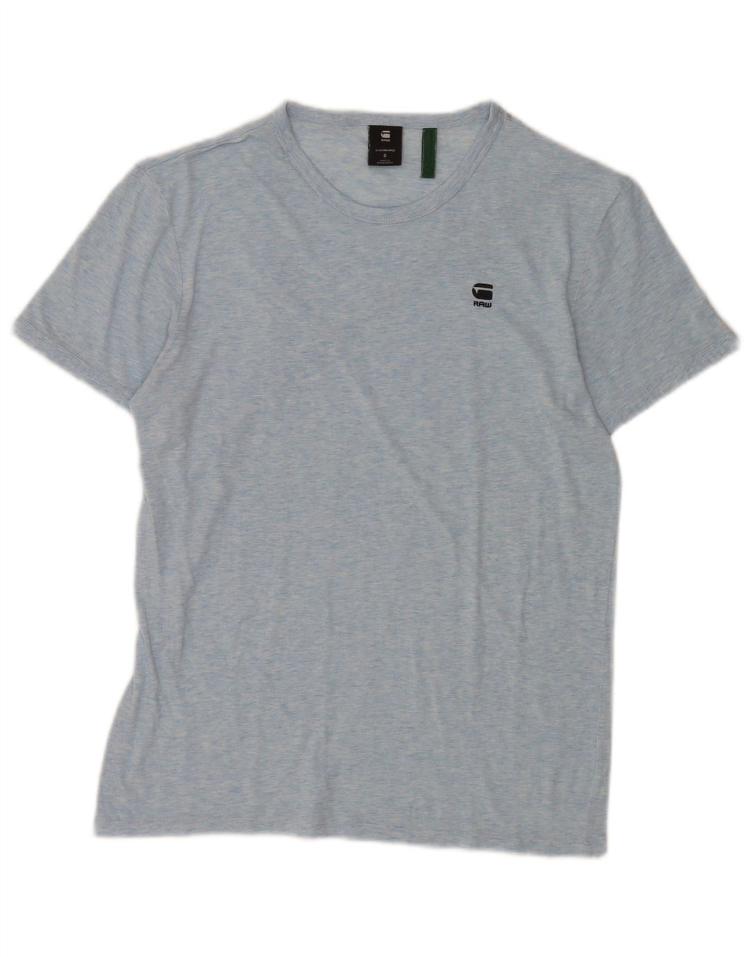 G-Star Herre T-Shirt Top Lille Blå Flecked Bomuld