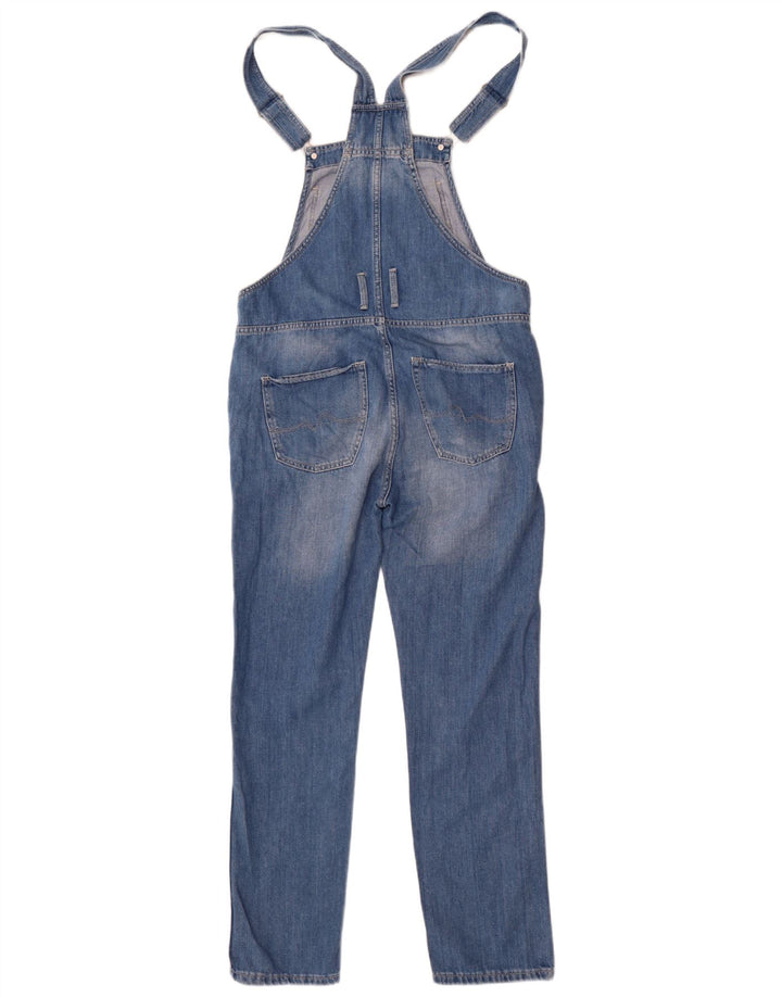 PEPE Jeans Dame Dungarees Slim Jeans Medium W27 L28 Blå Bomuld