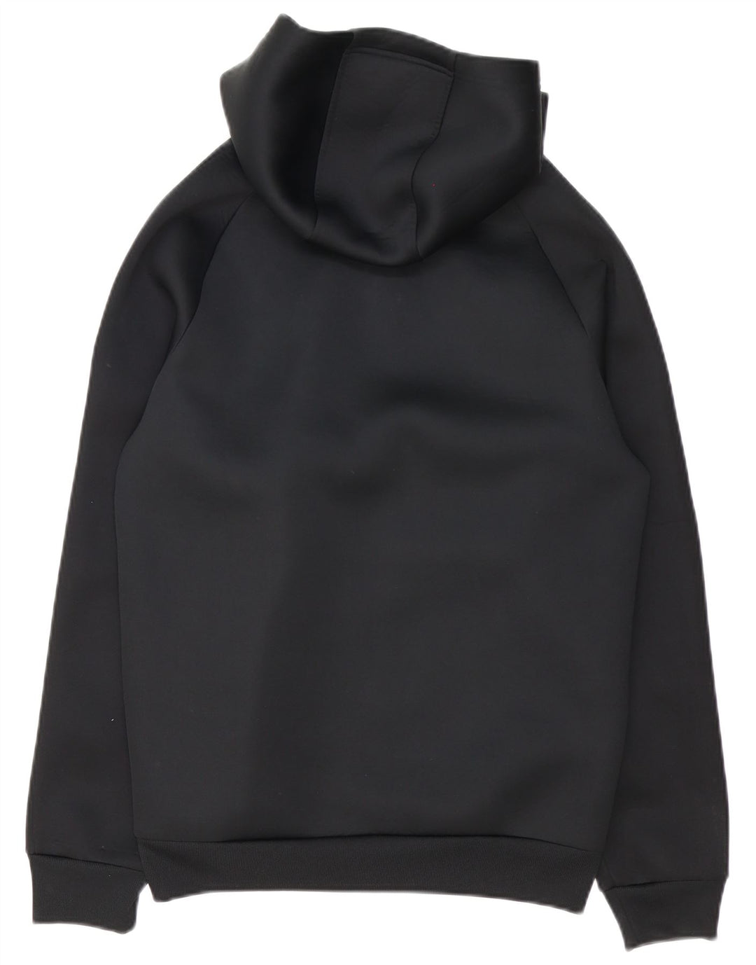 Adidas Herre grafisk hættetrøje med lynlås, lille sort Colourblock Polyester