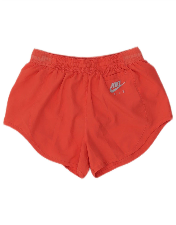 Nike Dame Dri Fit Sportsshorts UK 4 XS Rød Polyester
