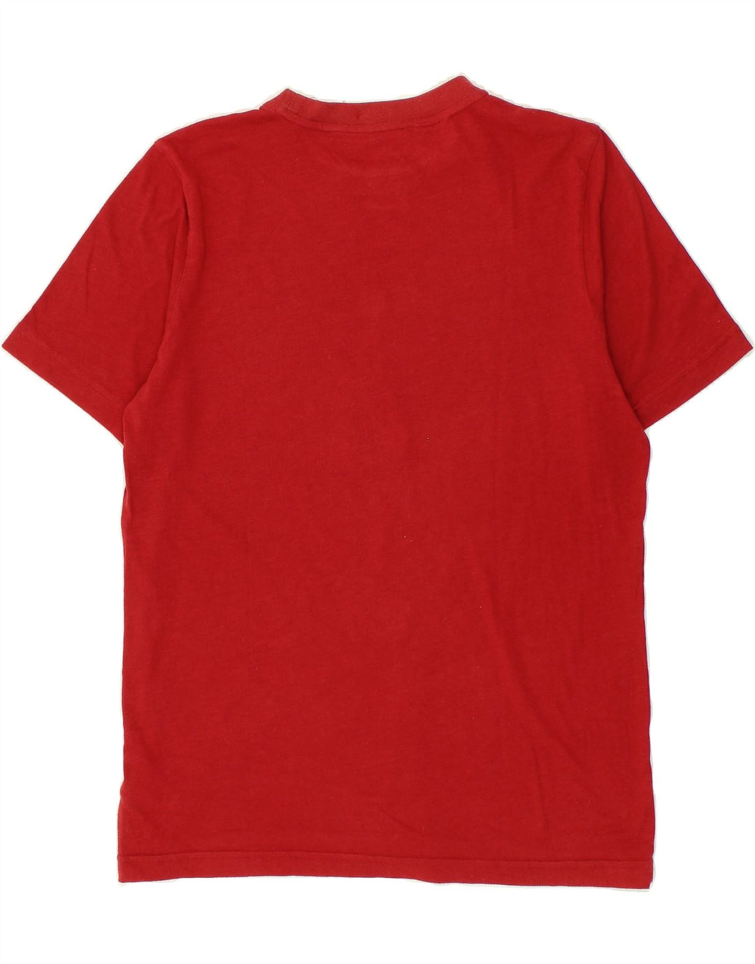 ADIDAS Boys Graphic T-Shirt Top 15-16 Years Red Polyester Vintage Adidas and Second-Hand Adidas from Messina Hembry 