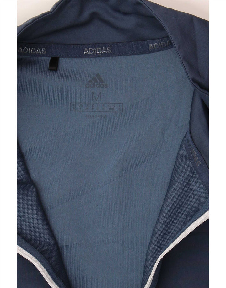 Adidas Graphic Pullover Træningsdragt Top Medium Navy Blue Colourblock