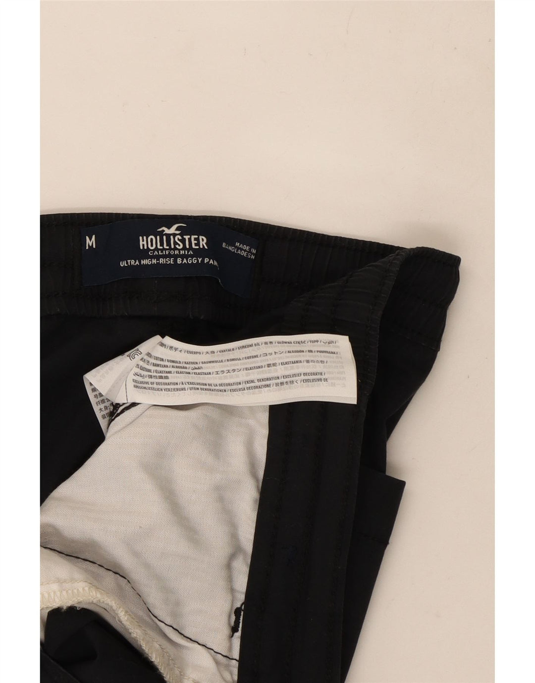 Hollister Træningsdragt til kvinder Joggers Medium Sort Bomuld