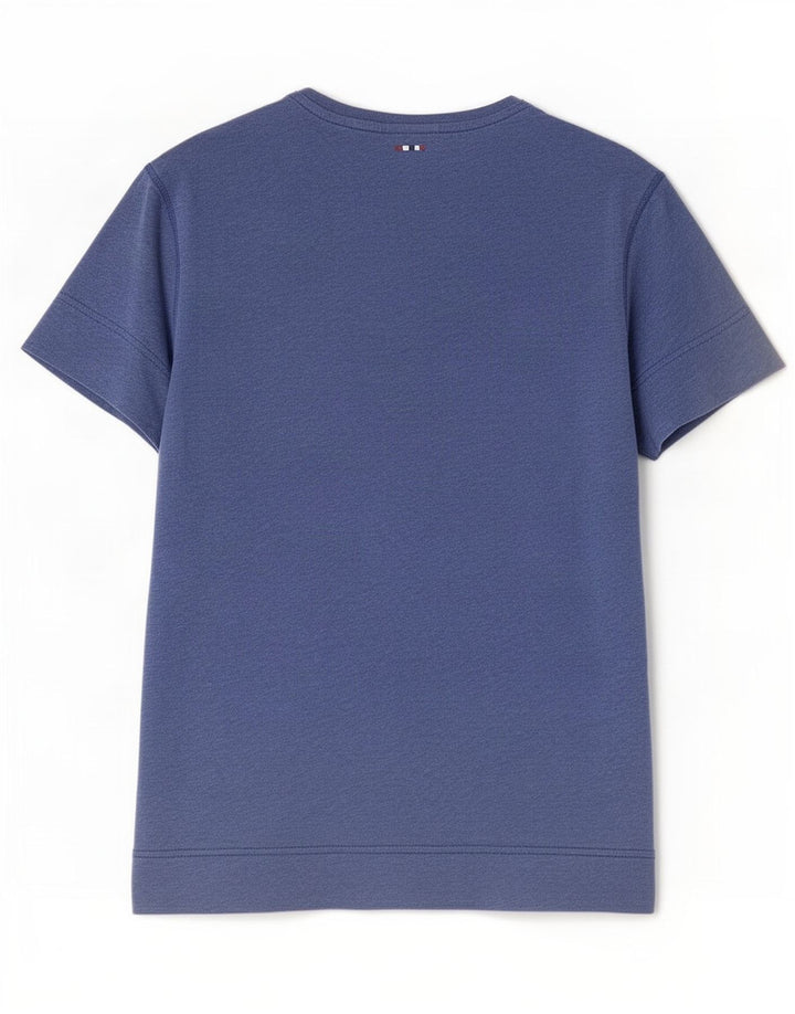 Napapijri Herre T-Shirt Top Lille Blå Bomuld