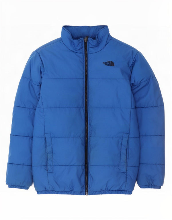 The North Face Boys polstret jakke 15-16 år XL blå polyester