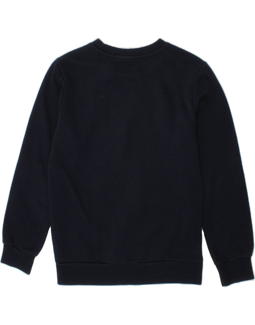 CHAMPION Boys Graphic Sweatshirt Jumper 9-10 Years Navy Blue Vintage Champion and Second-Hand Champion from Messina Hembry 