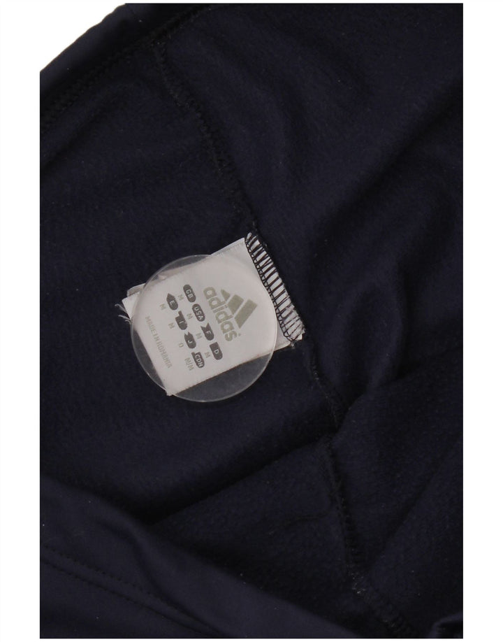 Adidas træningsdragt bukser til kvinder UK 14 Medium Navy Blue Polyester