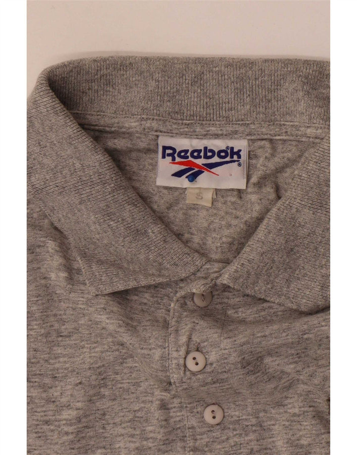 Reebok herre poloskjorte lille grå flækket