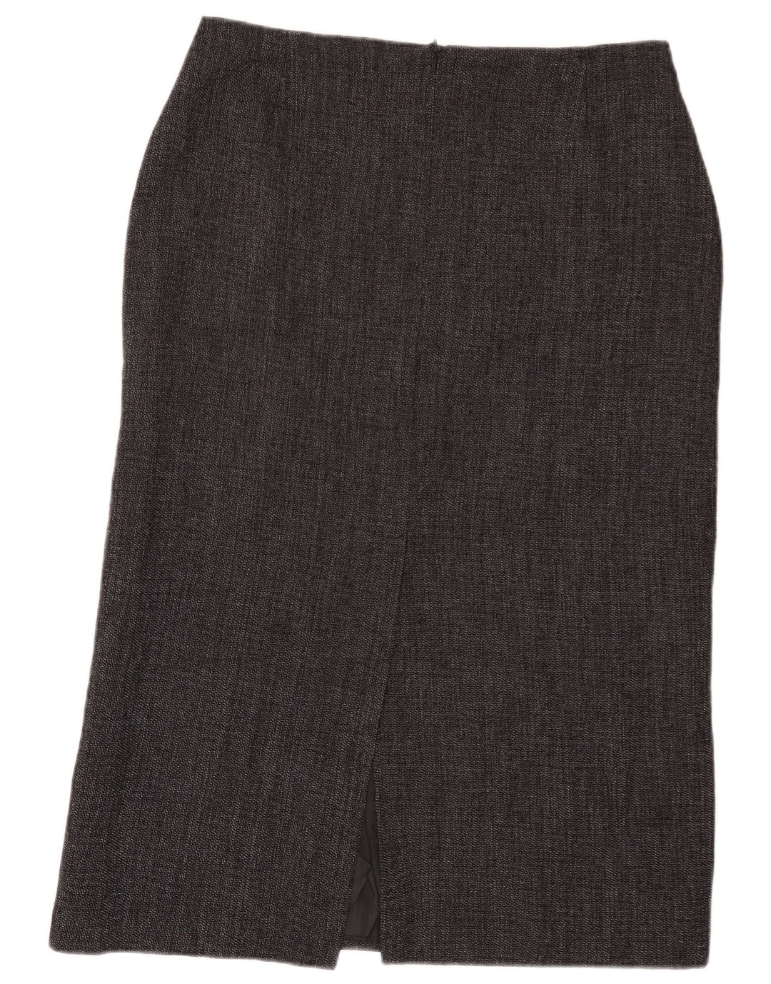 Marks & Spencer Midi lige nederdel til kvinder UK 14 Large W32 Grå