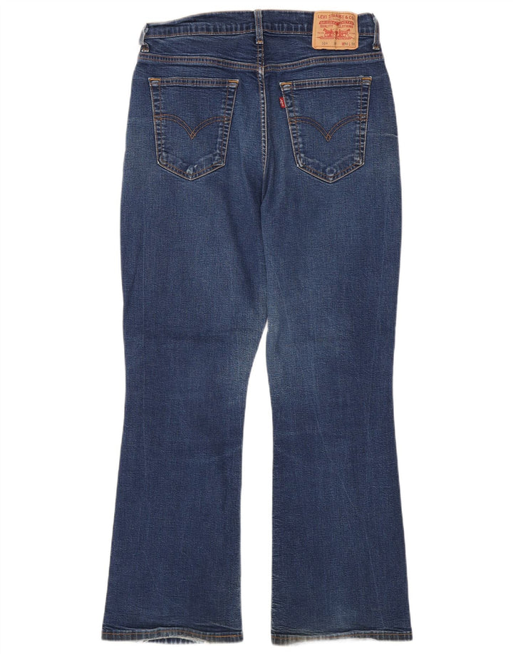 Levi's Dame 584 Bootcut Jeans W36 L30 Blå Bomuld
