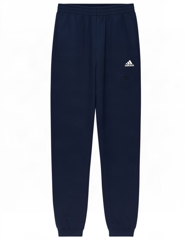 Adidas Drenge Træningsdragt Bukser Joggers 13-14 År Marineblå Polyester