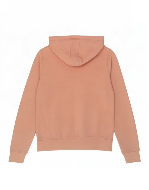 Champion Dame Grafisk Hoodie Jumper UK 12 Medium Pink Bomuld