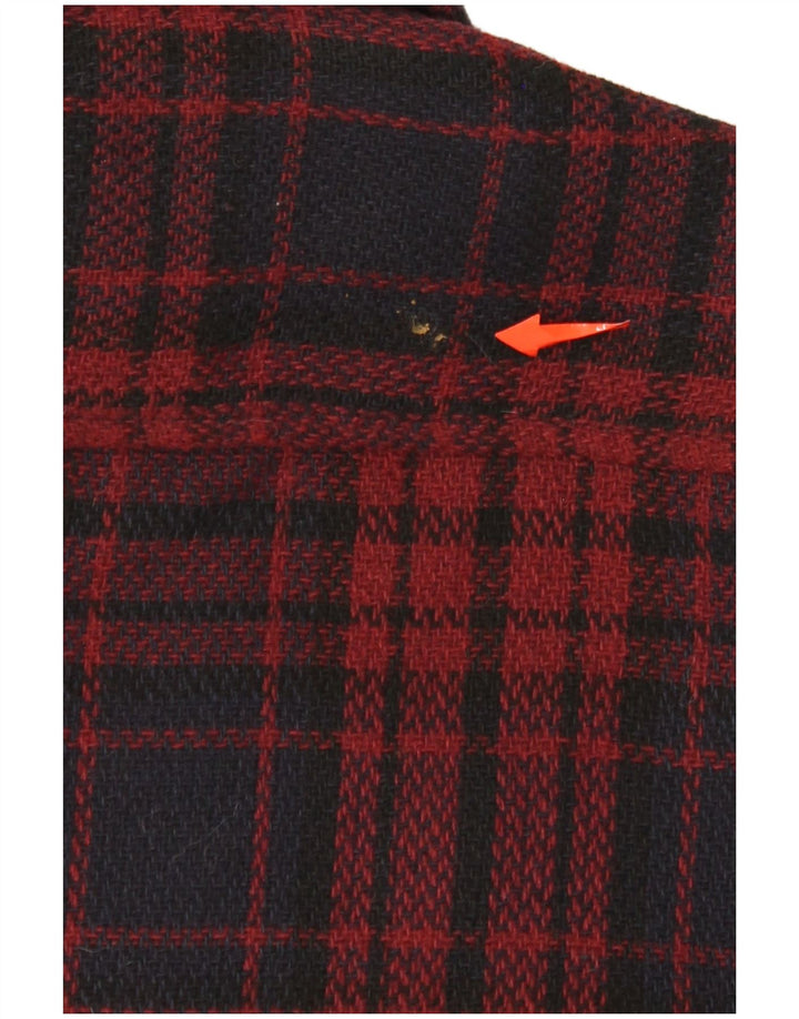 The Stronghold Herre flannelskjorte lille rød ternet