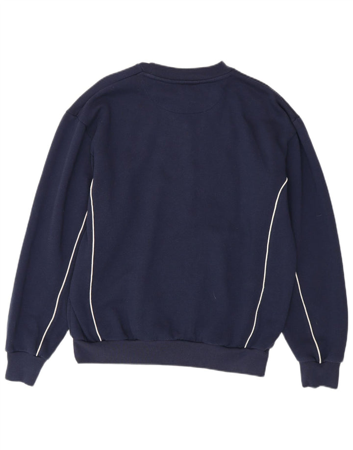 Umbro Herre Sweatshirt Jumper Medium Marineblå Polyester